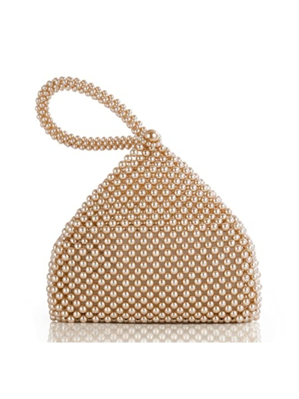 Women's Rhinestone Clutch Evening Bag Sparkly Glitter Triangle Purse 1920s